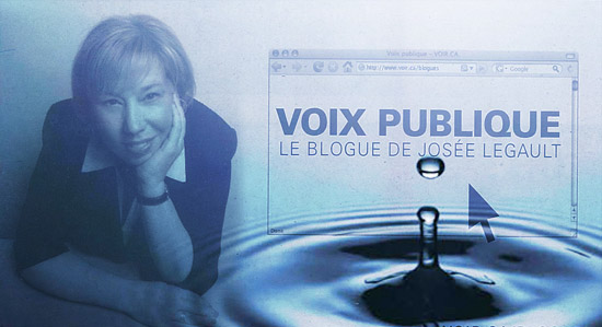 L’arrivée de Josée Legault comme chroniqueuse au journal Voir Josée Legault