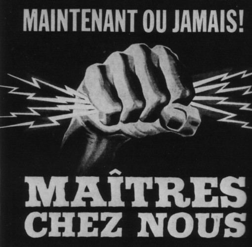maîtres chez nous Quebec 1962 Révolution tranquille