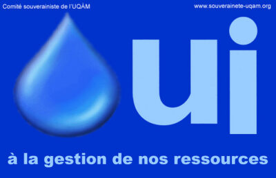 OUI à la gestion de nos ressources