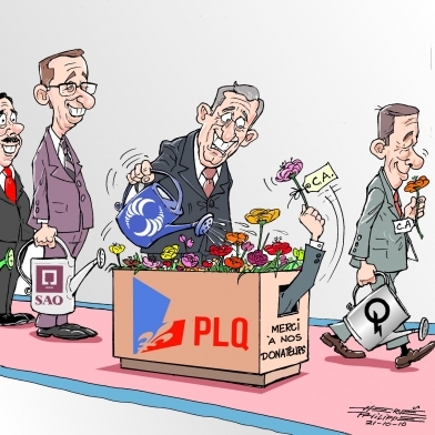 «Le Parti libéral s'est littéralement emparé de l'État québécois» L'opposition péquiste accuse le gouvernement Charest d'avoir érigé un véritable système «bien huilé» de nominations partisanes. «Le Parti libéral s'est littéralement emparé de l'État québécois» L'opposition péquiste accuse le gouvernement Charest d'avoir érigé un véritable système «bien huilé» de nominations partisanes.