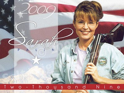 sarah_palin_gun When facism comes to America it will be wrapped in the flag and carrying a cross.” - Sinclair Lewis