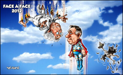 Face à face Charest Legault