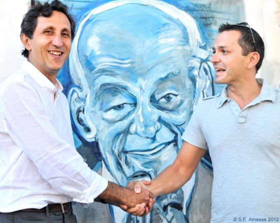 Amir Khadir et Jean Poirier René Levesque par Marie-Josée Hudon