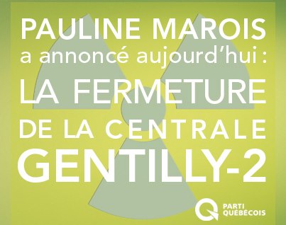 Fermeture de la centrale nucléaire Gentilly-2
