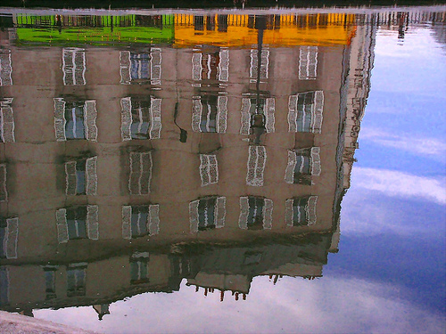 Réflexion dans le canal Réflexion dans le canal