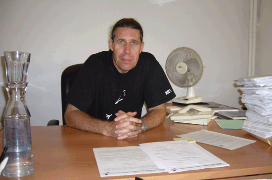 Sylvain Garel dans son bureau à Paris Sylvain Garel dans son bureau à Paris