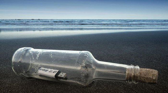 bouteille à la mer