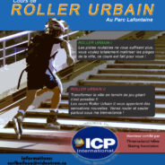Cours de roller “urbain” dans le Parc Lafontaine
