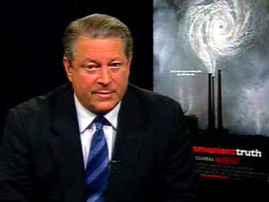 Excellent! Al Gore en croisade contre le réchauffement climatique