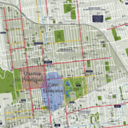 Projet : une zone française dans le Plateau Mont-Royal à Montréal