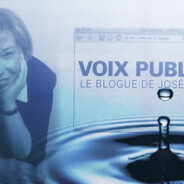 L’arrivée de Josée Legault comme chroniqueuse au journal Voir