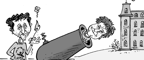 Historique des caricatures sur Amir Khadir