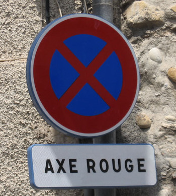 Axe rouge