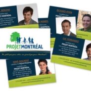 Les cartes d’affaires de Projet Montréal pour la prochaine élection
