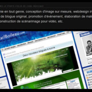 Ouverture officielle de mon portfolio