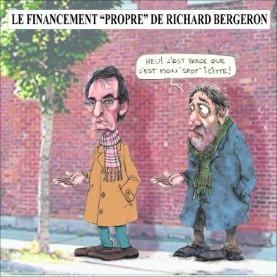 Le financement "propre" de Richard Bergeron