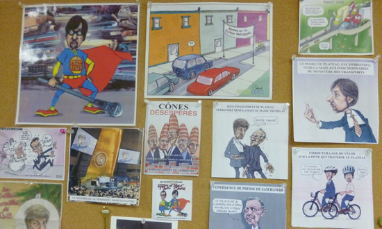 Les caricatures de Luc Ferrandez