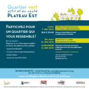 Présentation d’un quartier vert dans mon district
