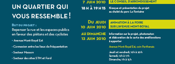 Présentation d’un quartier vert dans mon district