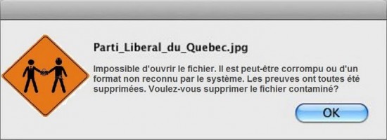 corruption du parti libéral