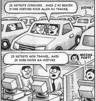 voiture et travail
