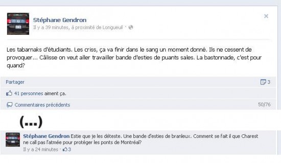 Stéphane Gendron a pété les plombs live sur Facebook 