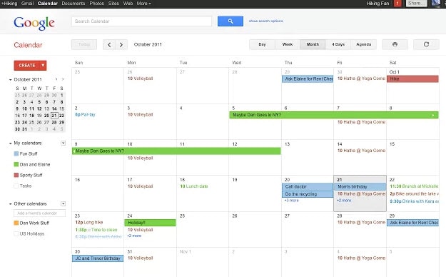 Google Agenda