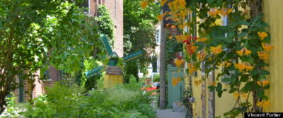 15 ruelles vertes de Montréal en photos sur Le Huffington Post Québec