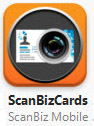 ScanBizCards pour iPhone