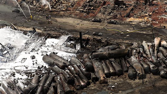 accident à Lac-Mégantic