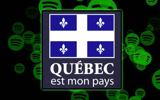 Mes listes de musique via Spotify