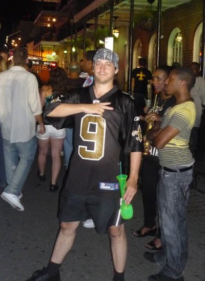 Carl à New Orleans