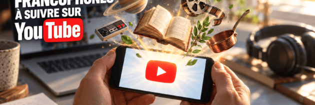 15 vidéastes francophones à suivre sur YouTube