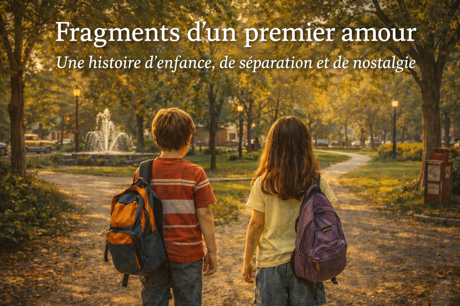Souvenirs de mon premier amour en 4e année, au Parc Lahaie et au restaurant de son père. Une histoire d'enfance, de séparation et de nostalgie