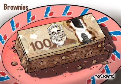 Au four libéral, les brownies ne cessent jamais de cuire Pablo Rodriguez aime les brownies