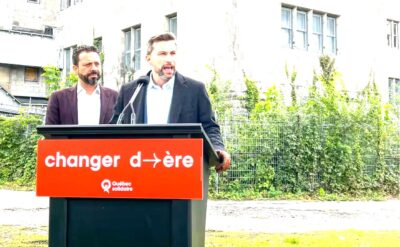 Haroun Bouazzi et Gabriel Nadeau-Dubois Haroun Bouazzi et Gabriel Nadeau-Dubois