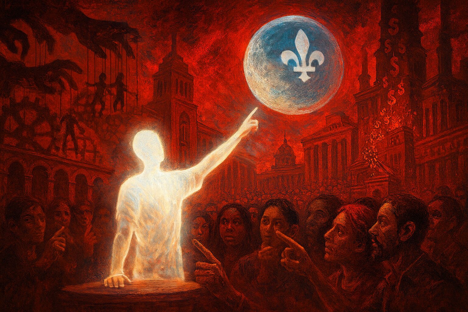 Quand PSPP montre la lune et que la gauche partisane préfère regarder son doigt PSPP dénonce le déclin du français, l’inféodation culturelle au fédéral et la nomination de Marc Miller, pendant que la gauche aliénée attaque le messager.