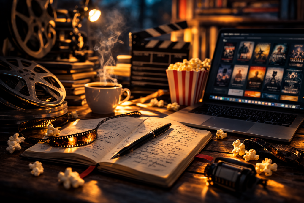 Lancement de ma filmothèque, la nouvelle section cinéma du blogue Lancement de ma filmothèque, une section cinéma rassemblant près de 100 analyses critiques de films, classées et accessibles sur mon blogue.
