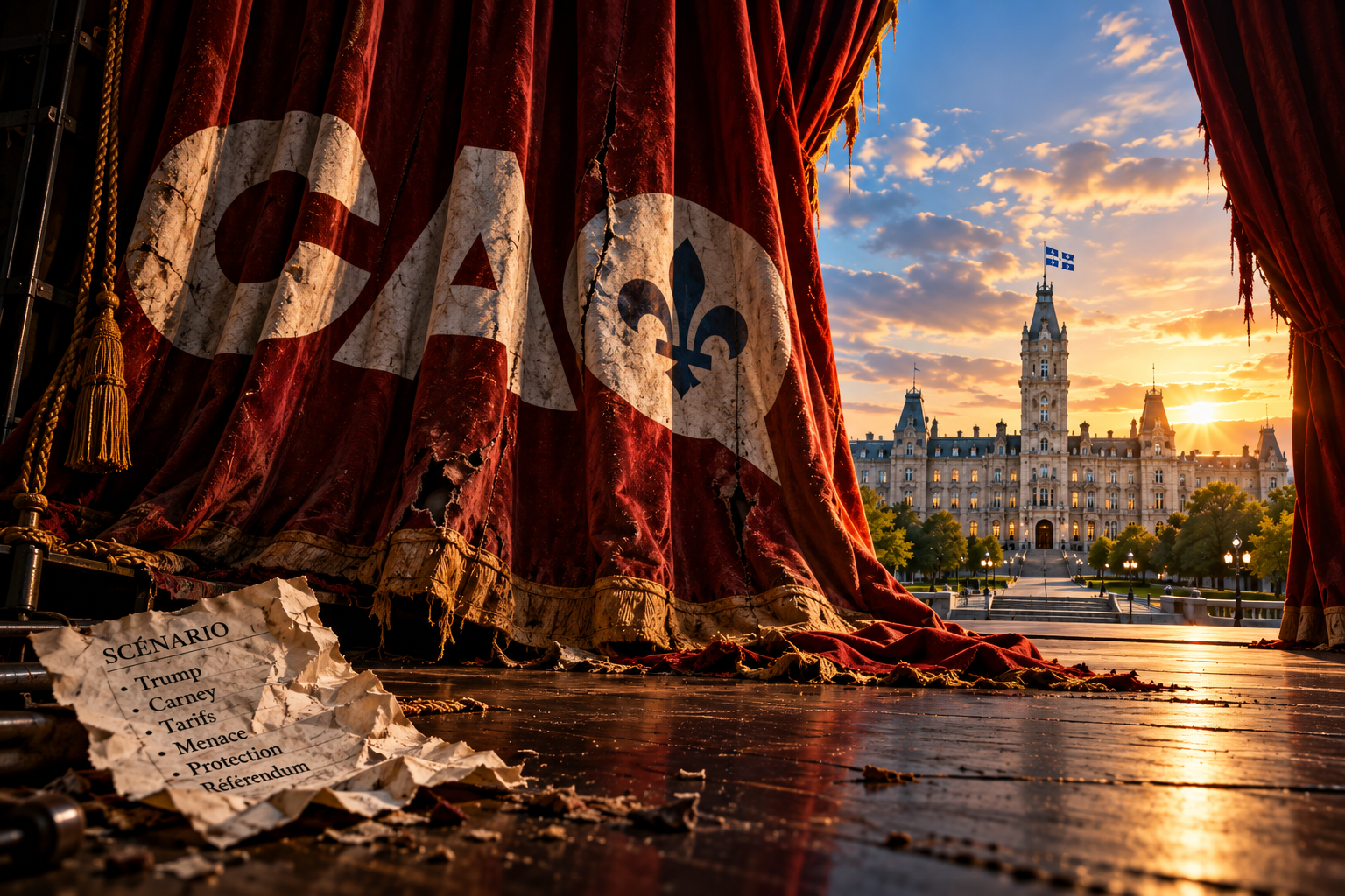 À moins d’une semaine du scrutin québécois de 2026, la CAQ est au bord du gouffre et son scénario politique avec Carney et Trump tombe à plat.