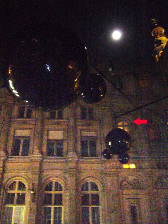 Hôtel de Ville de Paris durant la Nuit Blanche