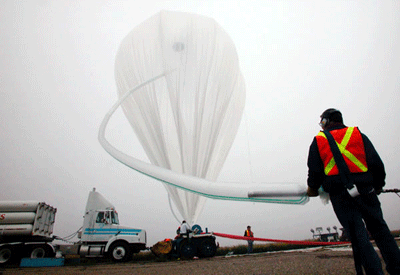 Gonfler un ballon